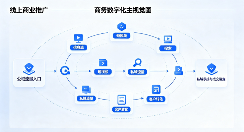 乃东县线上商业推广怎么做？全域流量闭环搭建与低成本转化实战指南