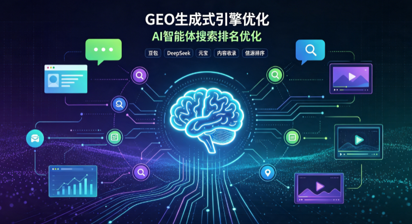 乃东县GEO 浪潮来袭：生成式引擎优化崛起，创作者争抢豆包、DeepSeek、元宝智能体流量入口